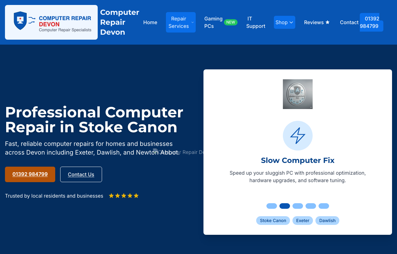 Computer Repair Devon